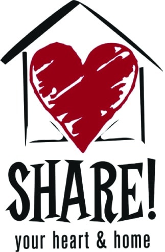 SHARE! logo
